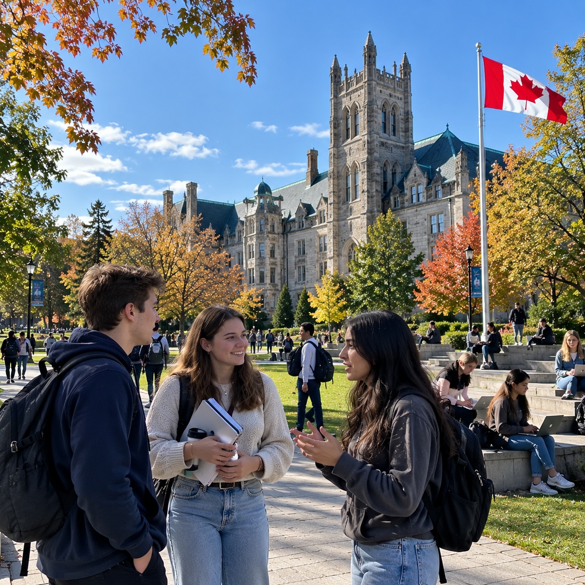 Education in Canada provides diverse learning opportunities, helping students gain knowledge, develop practical skills, and prepare for successful careers.
